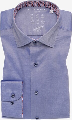 ETERNA Slim Fit Businesshemd in Blau