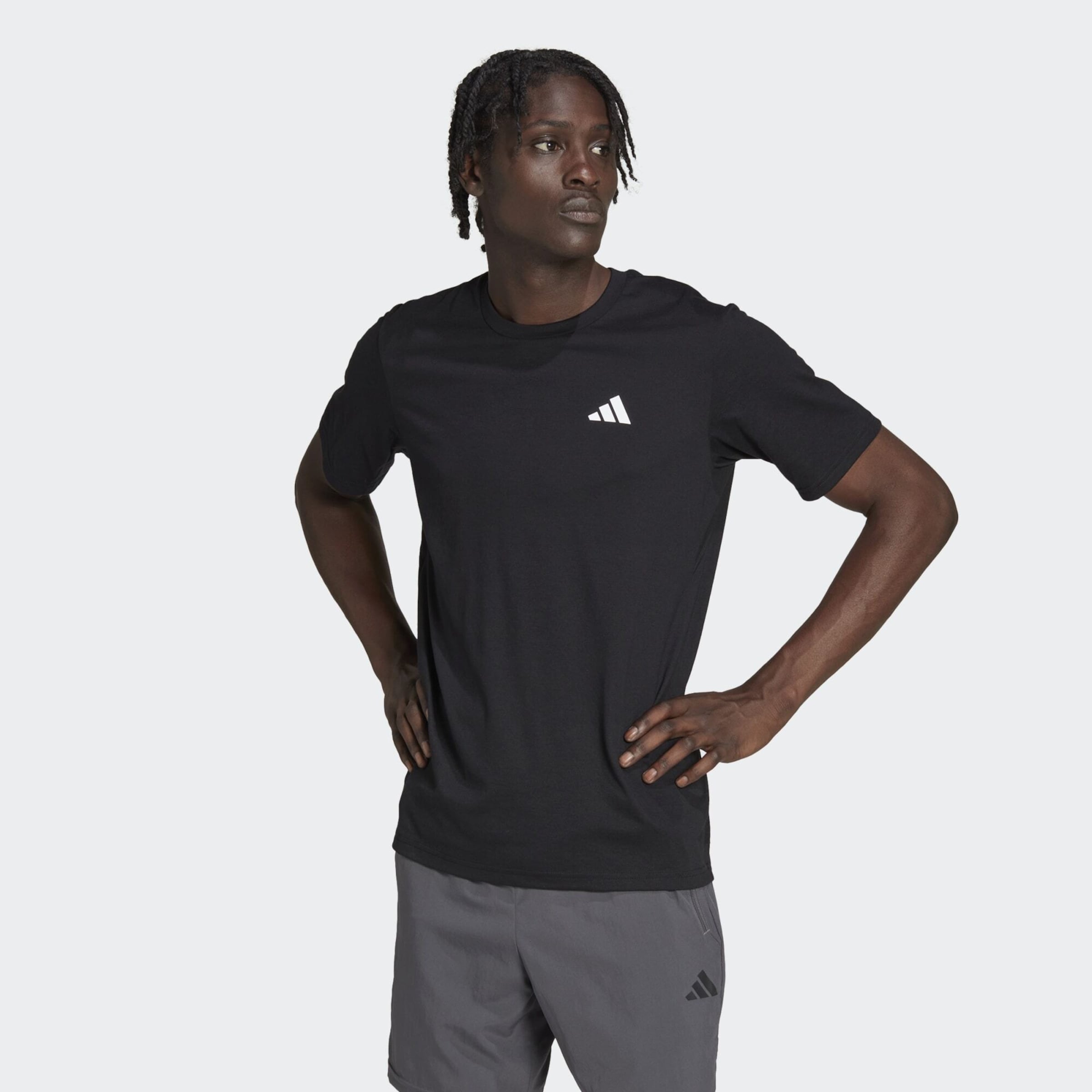 ADIDAS PERFORMANCE Funkčné tričko 'Train Essentials Feelready Training' - Čierna: predná strana