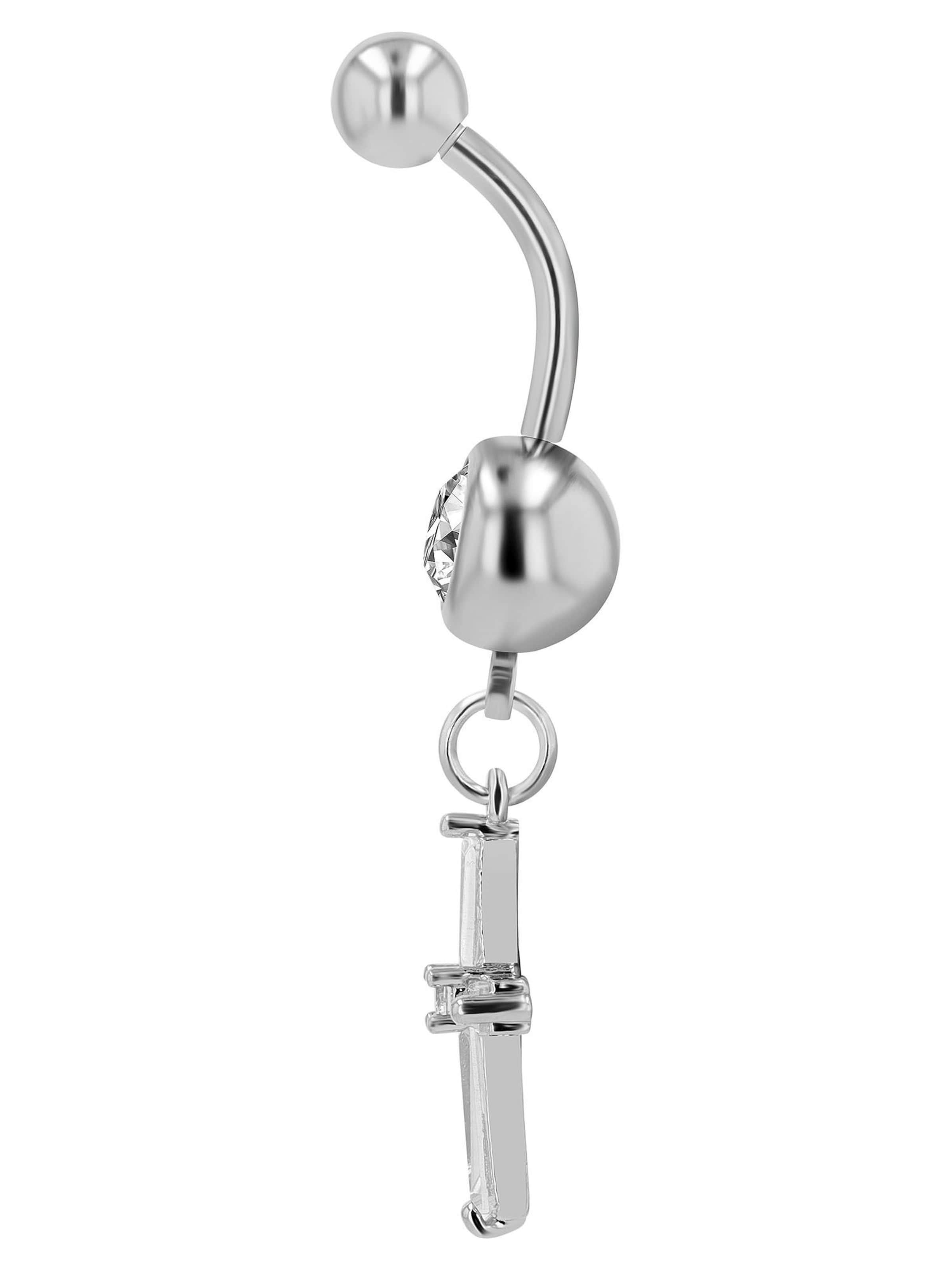 Akzent Piercings 'Selby, langlebig' in Silver