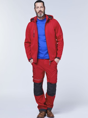 Expand Regular Cargo Pants in Red
