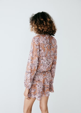MANGO Kleid in Orange