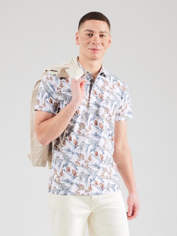Bruun & Stengade T-shirt 'Iriomote' i vit: framsida