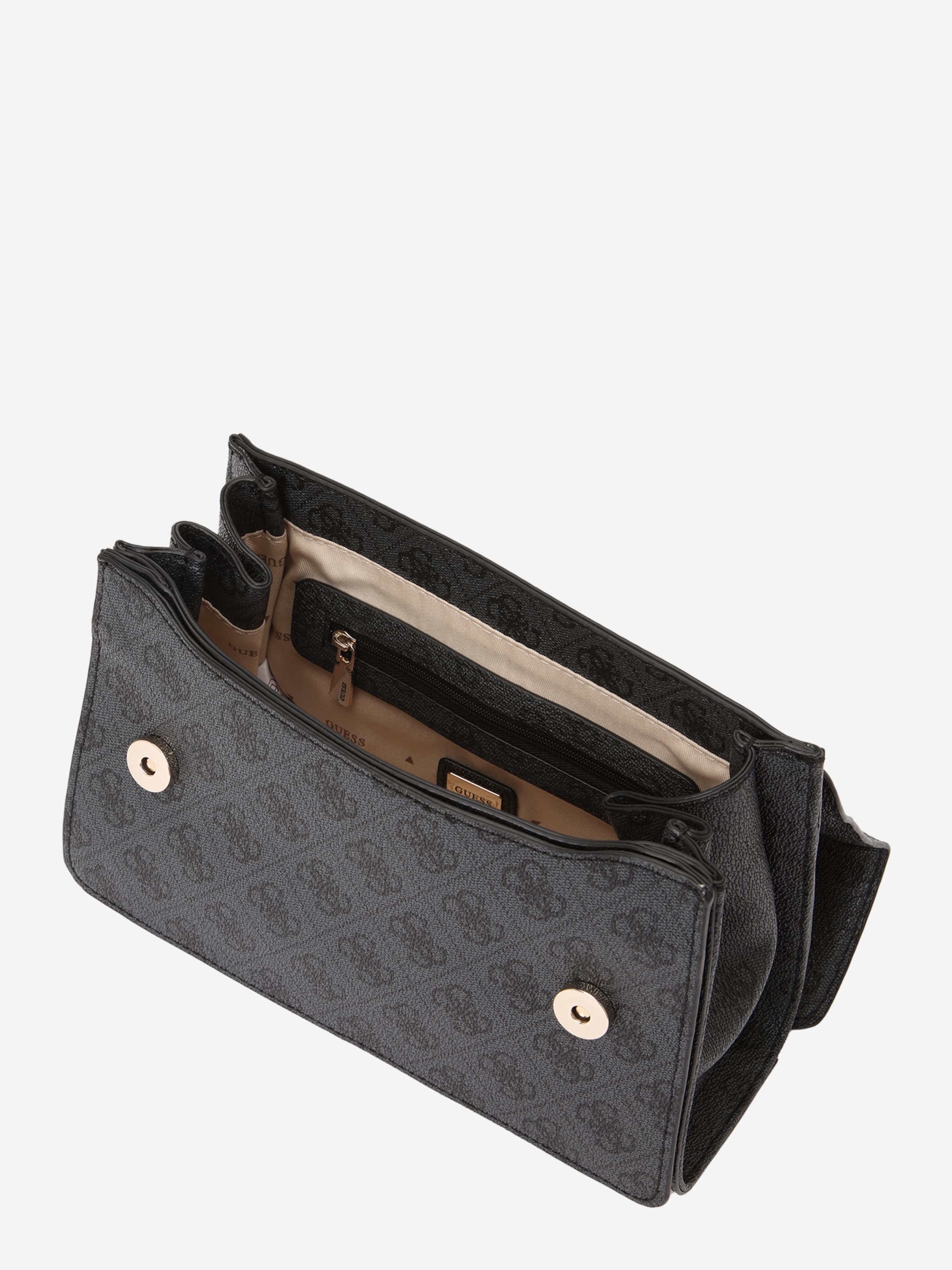 GUESS Calista Convertible Xbody Flap Bag Schultertasche Tasche Bone