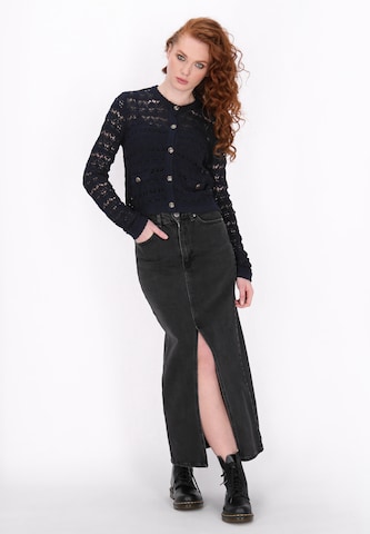 DreiMaster Vintage Pletena jopa 'Vintage' | modra barva