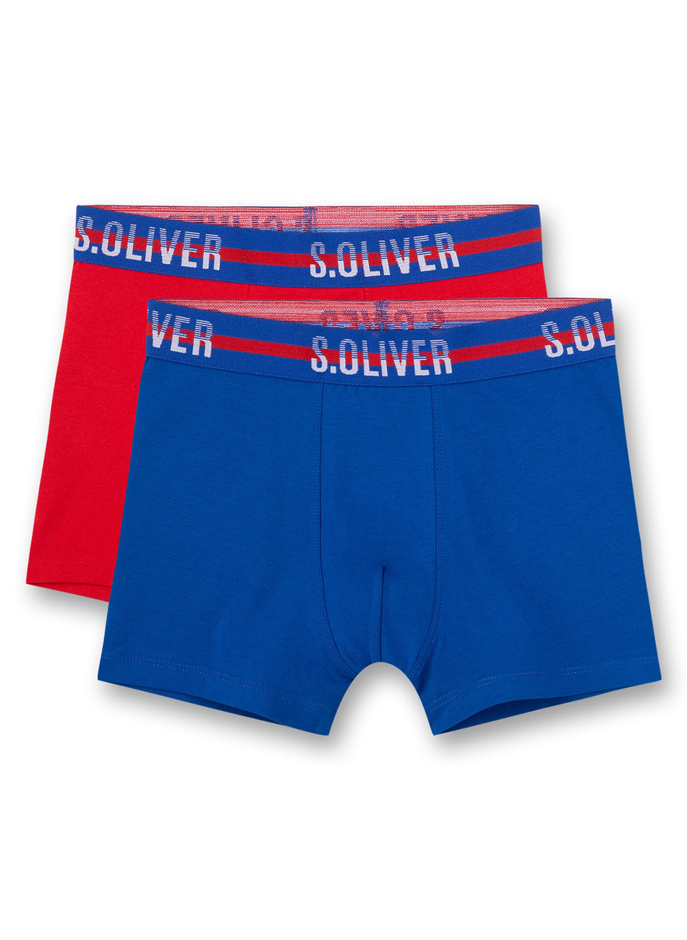 s.Oliver Underpants in Blue: front