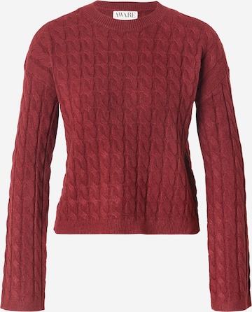 VERO MODA Pullover 'AWLorella' in Rot: Vorderseite