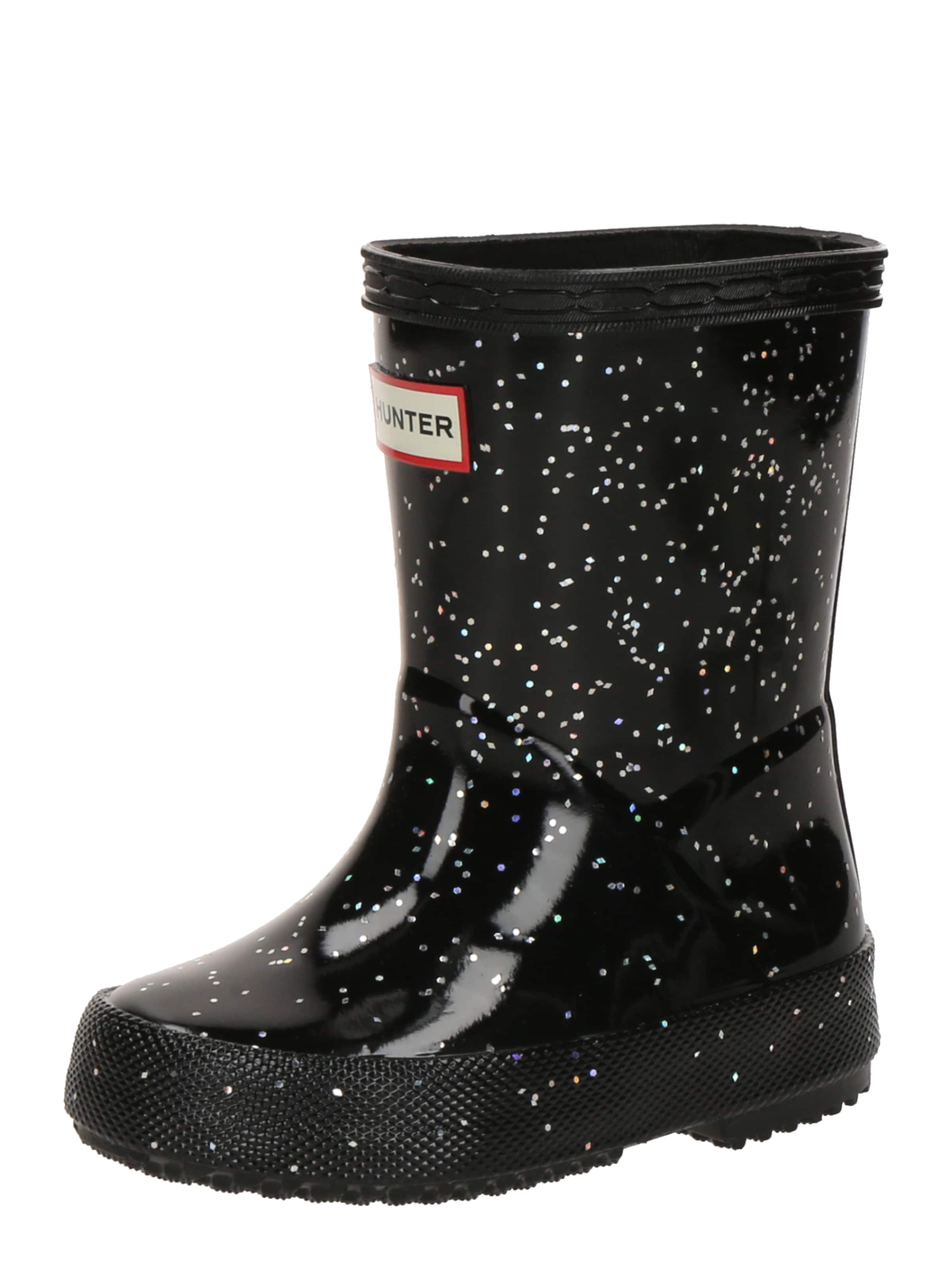 juoda HUNTER Guminiai batai: priekis