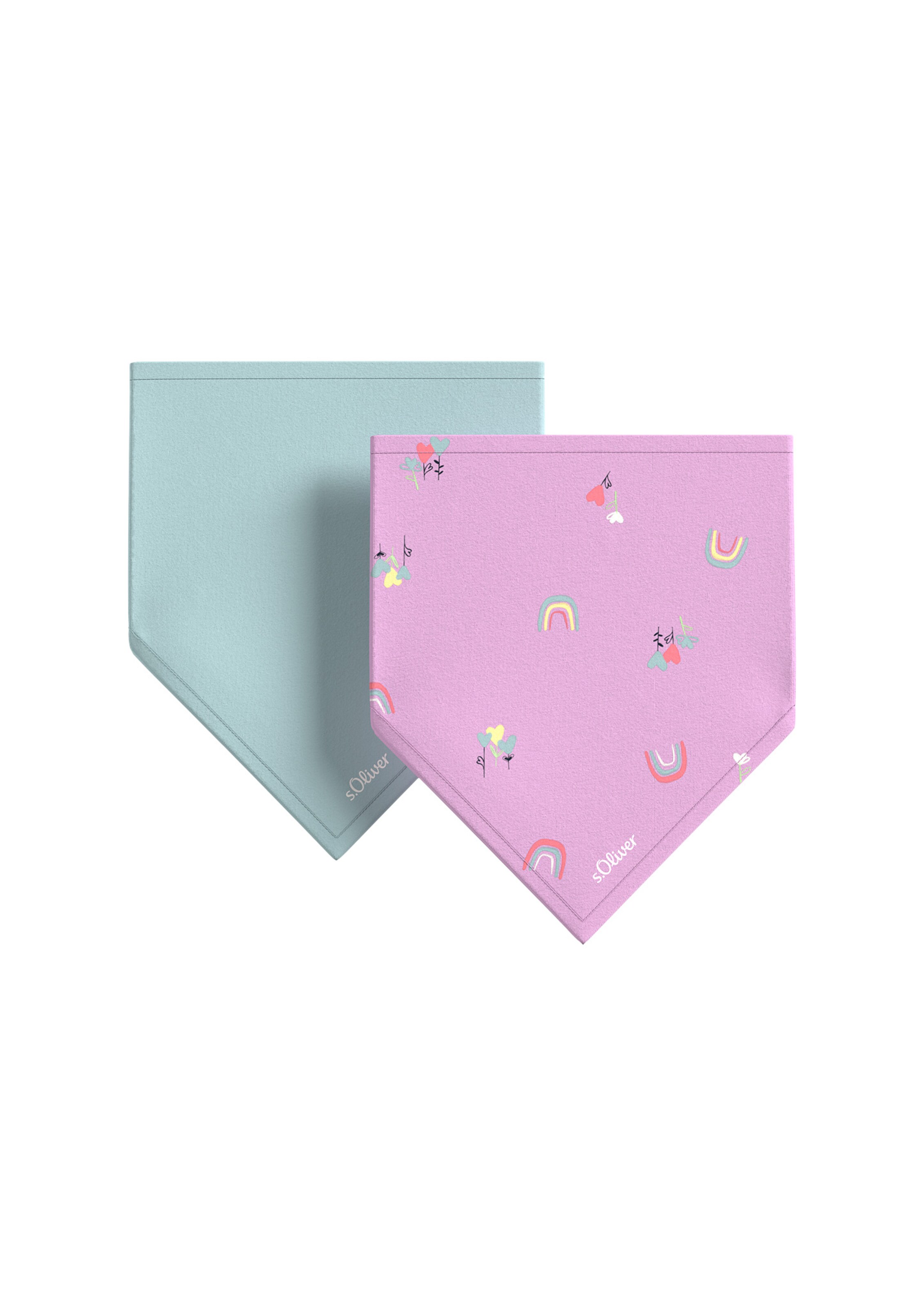 Écharpe s.Oliver en bleu : devant