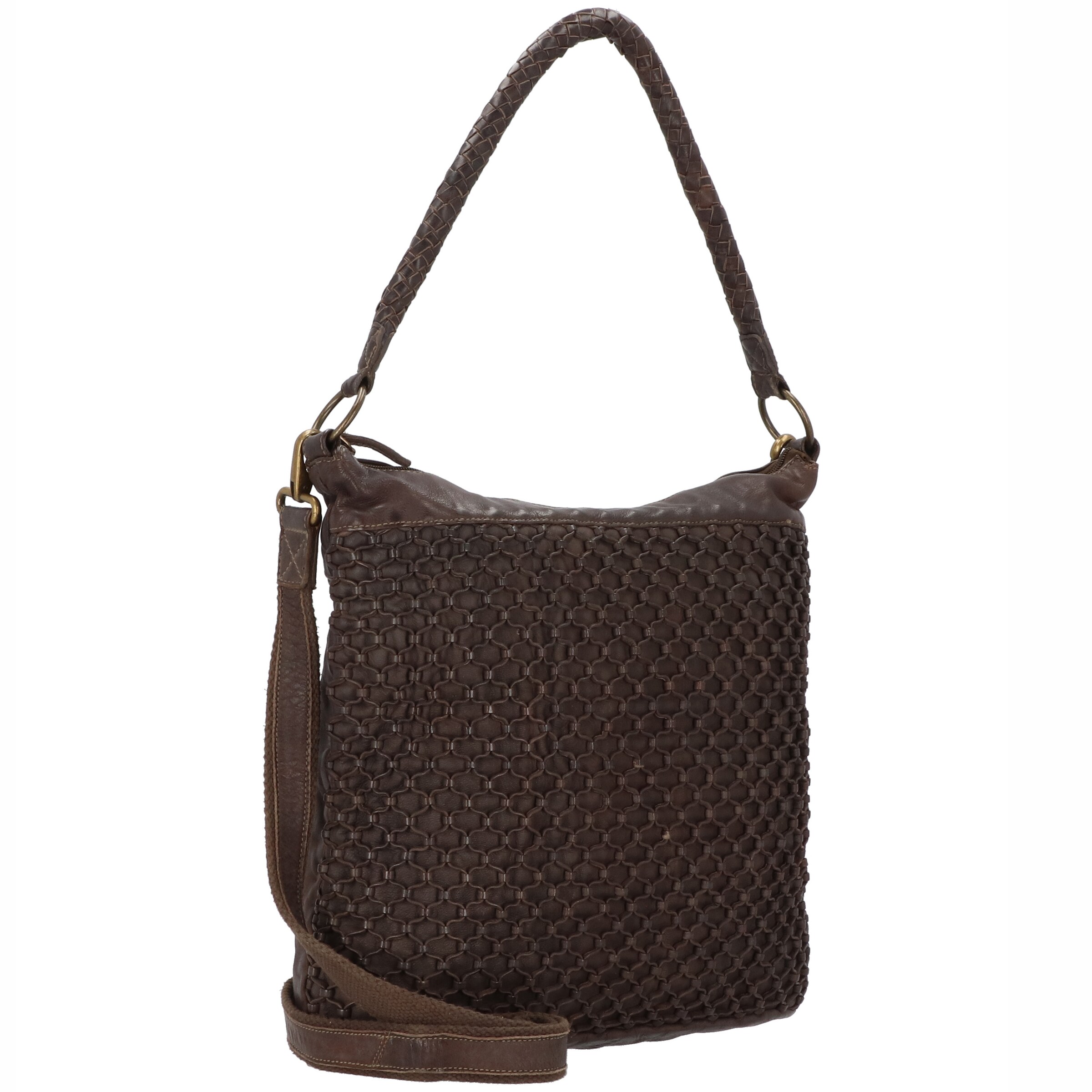 Greenland Nature Shoulder bag 'Femi & Nine' in Brown