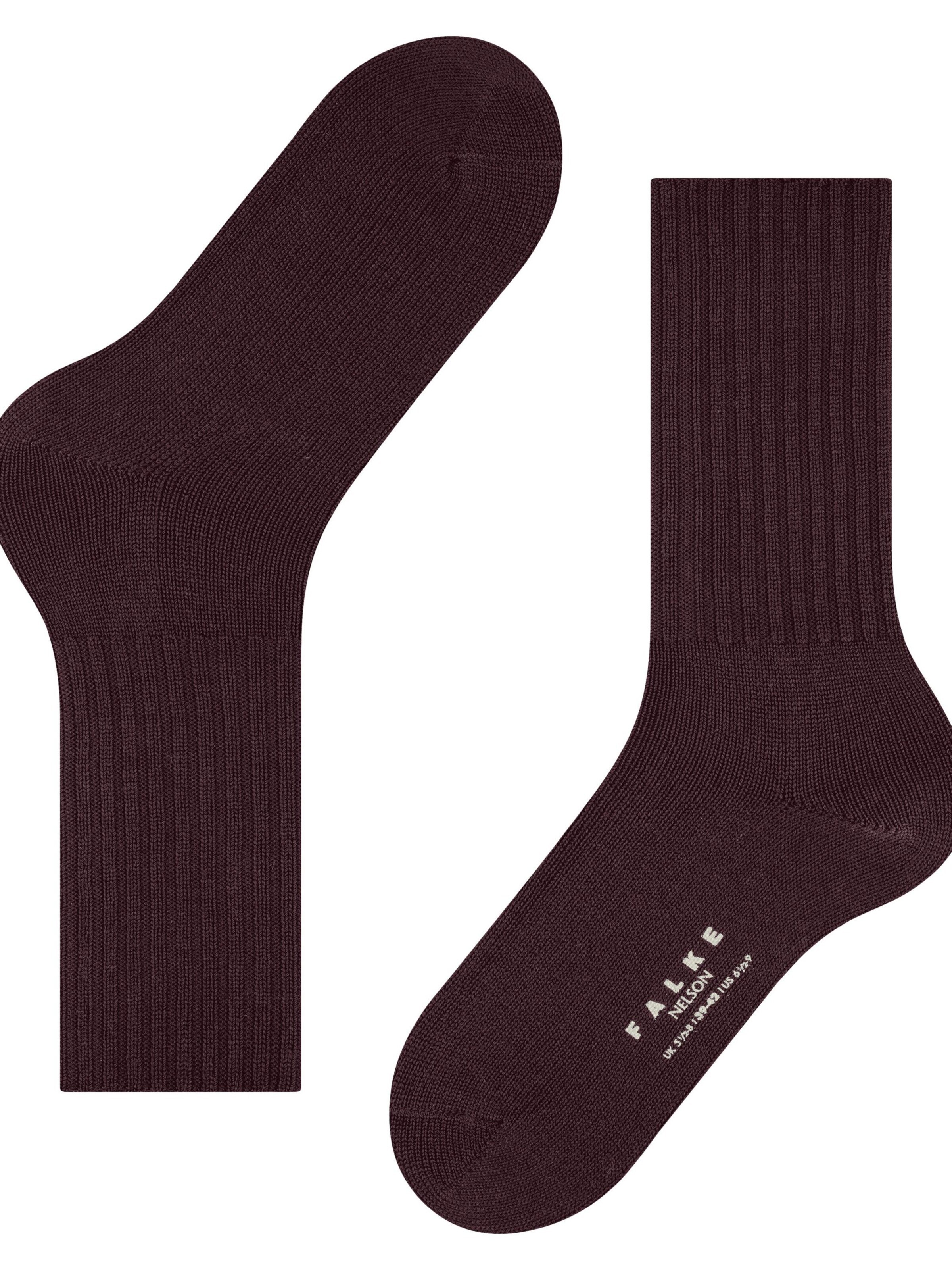 FALKE Socks 'Nelson' in Red: front