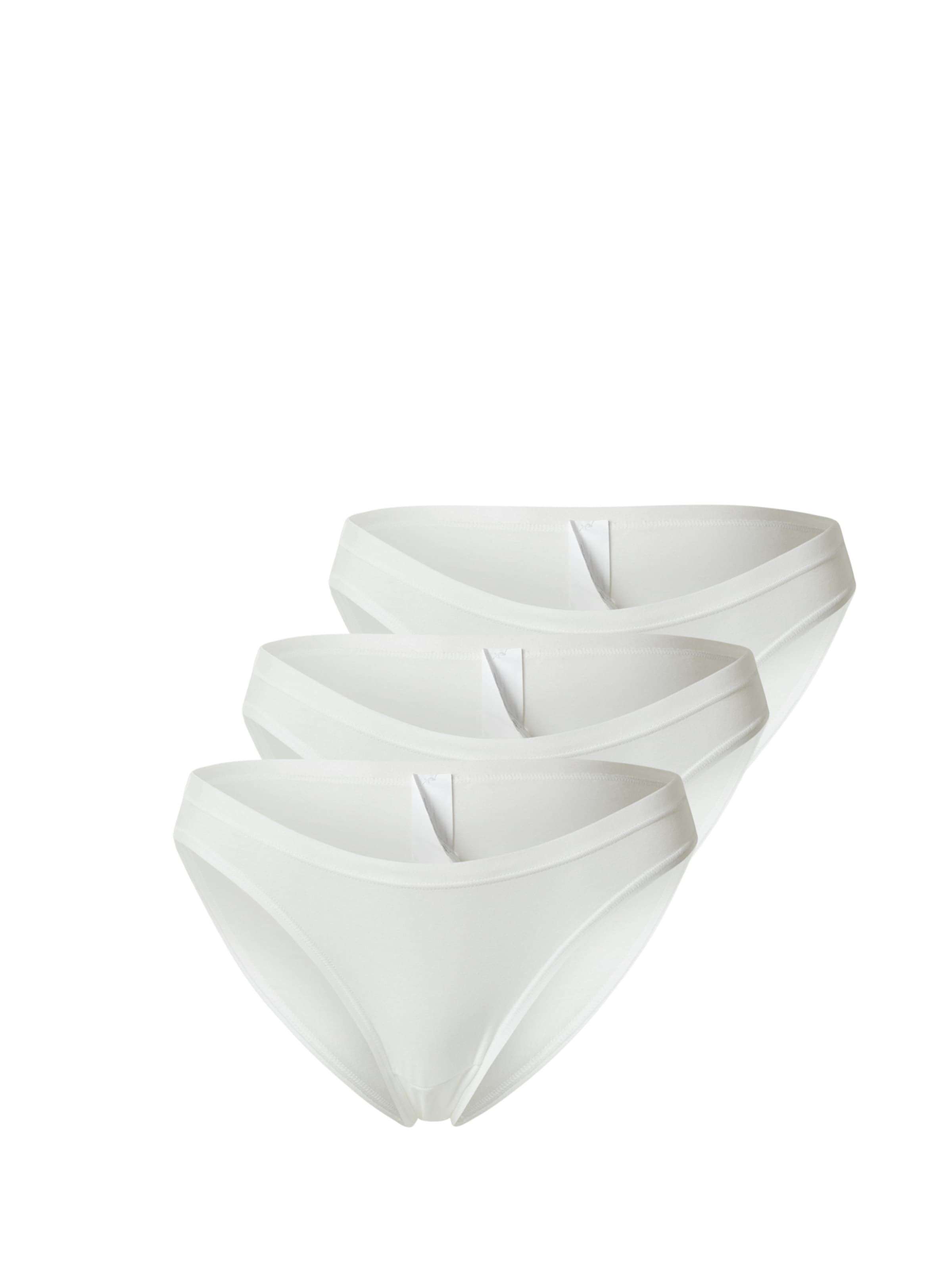 SLOGGI Σλιπ &#x27;GO Daily Cotton&#x27; σε λευκό: μπροστά