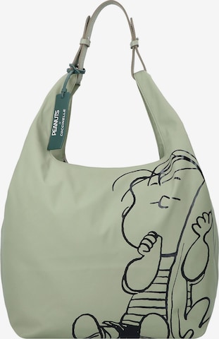 Sac bandoulière Coccinelle en vert : devant