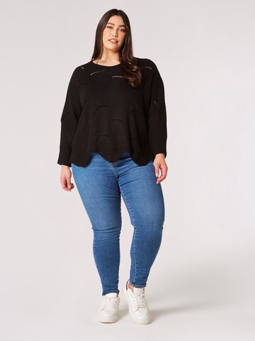 Apricot Sweater in Black