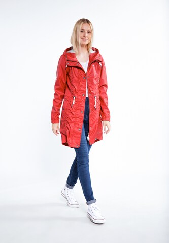 Manteau fonctionnel Schmuddelwedda en rouge