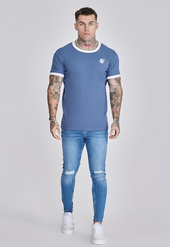 T-Shirt SikSilk en bleu