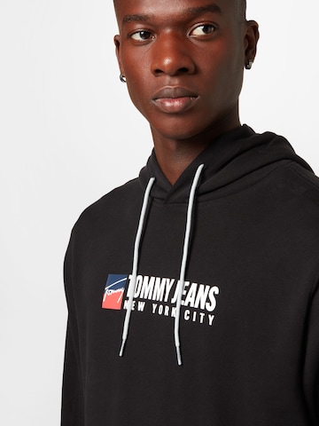 Tommy Jeans Mikina - Čierna