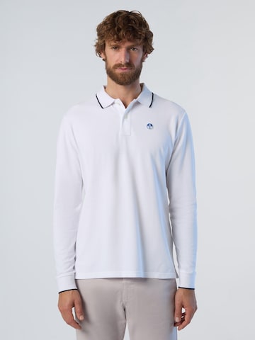 North Sails Shirt in Wit: voorkant