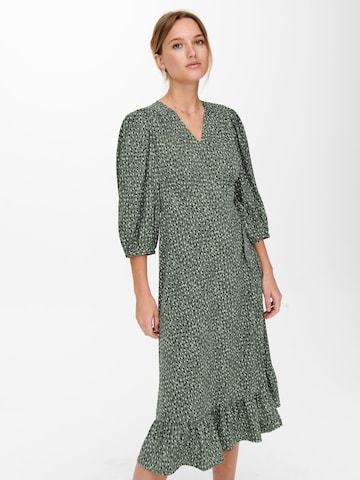 Robe 'Olivia' ONLY en vert : devant