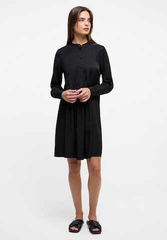 ETERNA Shirt Dress in Black: front