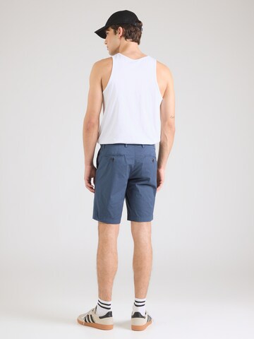 Hackett London Regular Chino in Blauw: terug