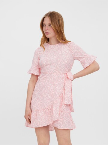 VERO MODA Kleid 'Henna' in Pink: predná strana