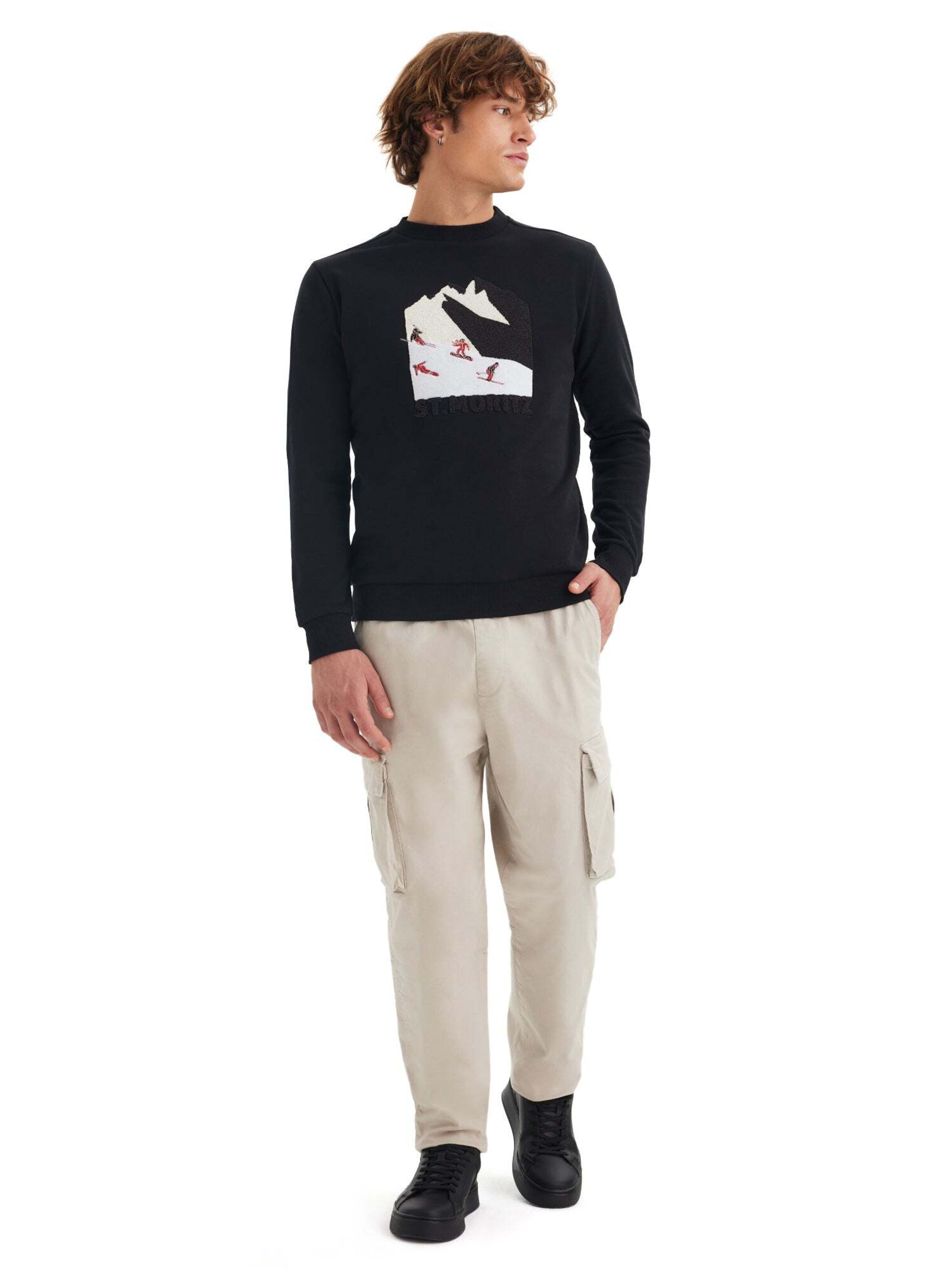 Sweat-shirt 'Destination' WESTMARK LONDON en noir