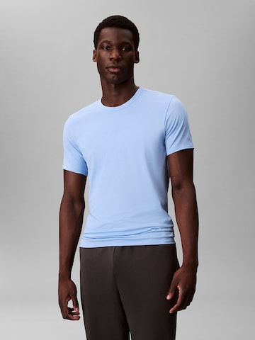 T-Shirt Calvin Klein Underwear en bleu : devant