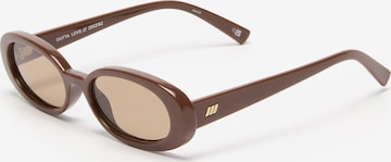 LE SPECS Aurinkolasit 'Outta love' värissä ruskea: etupuoli