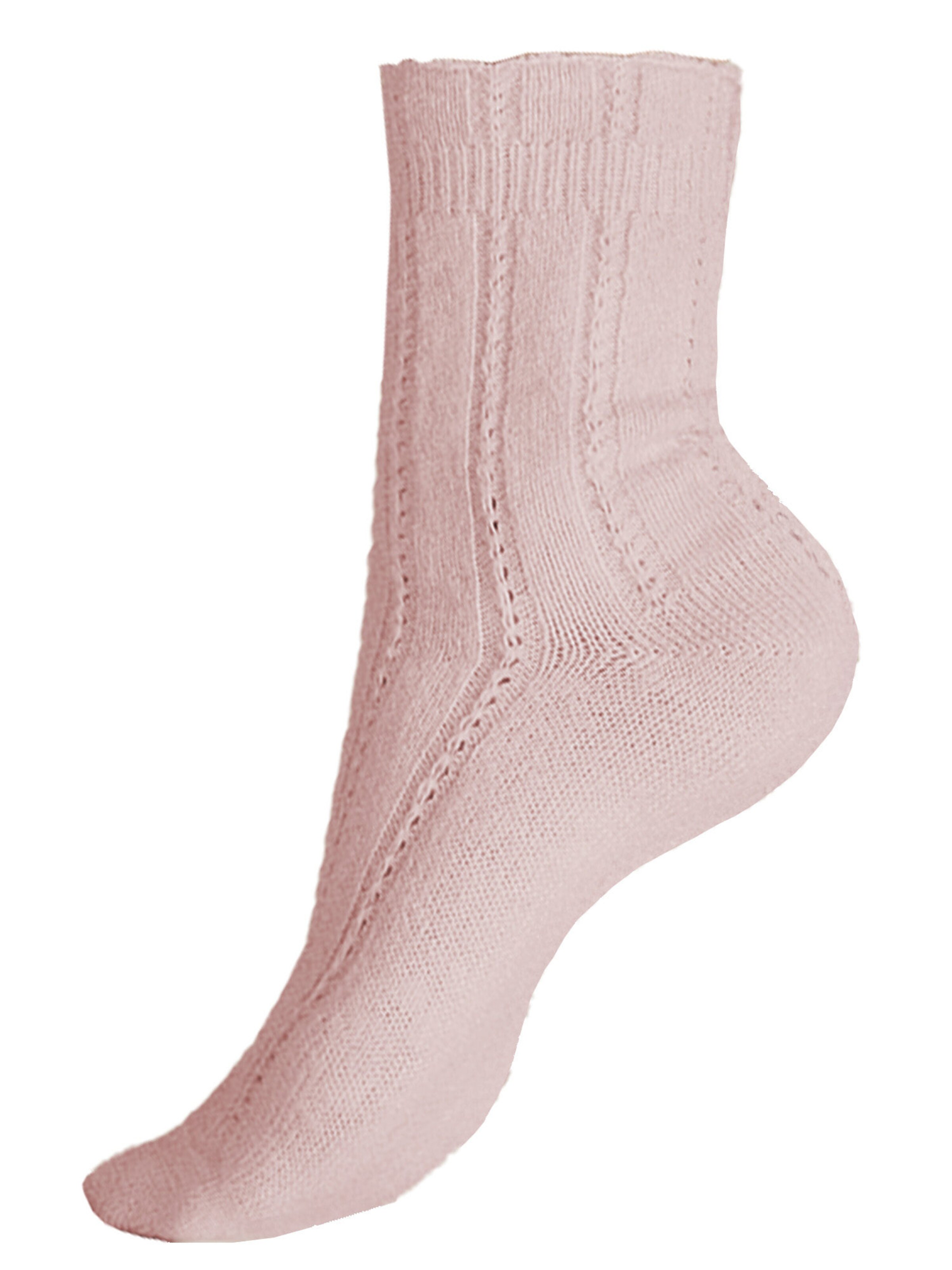KUNERT Socks in Pink: front