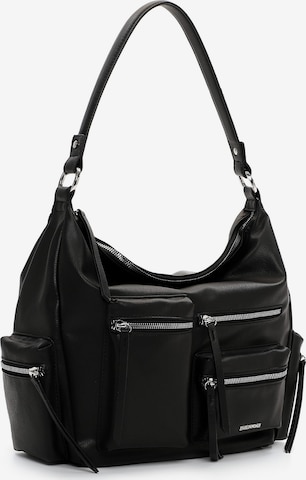 Poche ventrale Emily & Noah en noir : devant