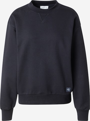 juoda Calvin Klein Jeans Megztinis be užsegimo: priekis