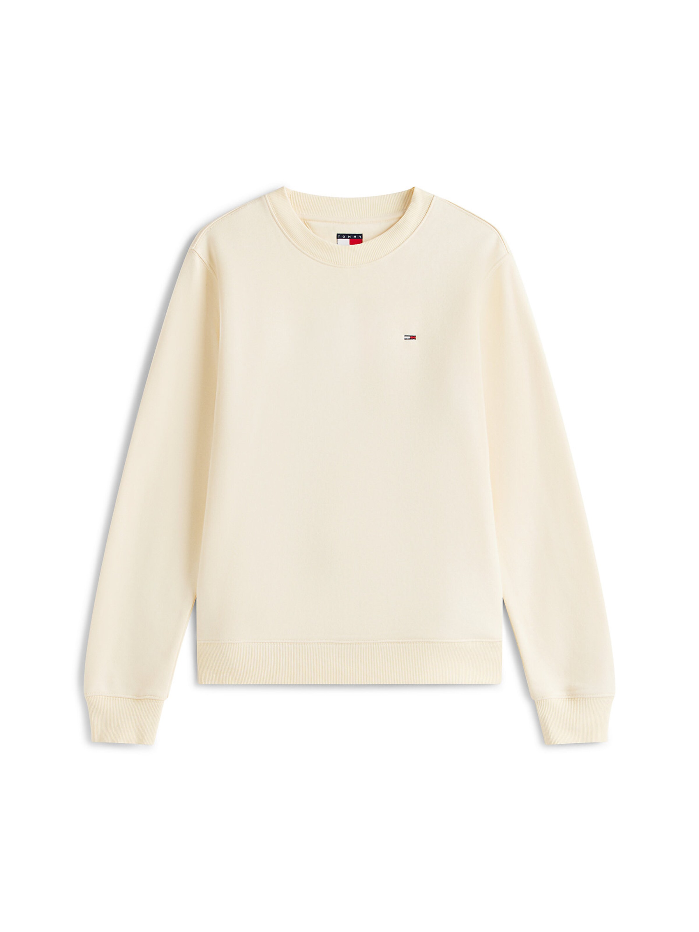 Tommy Jeans Sweatshirt in Yellow: front