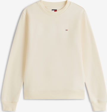 Tommy Jeans Sweatshirt in Geel: voorkant