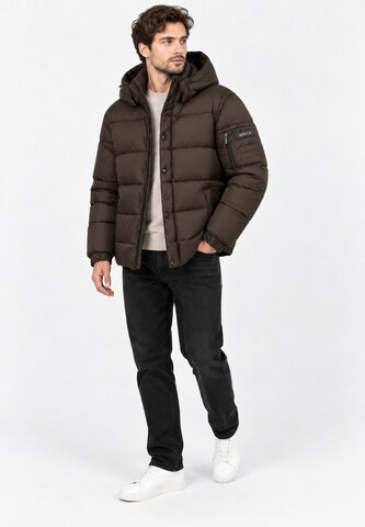 Elara Winterjas in Bruin
