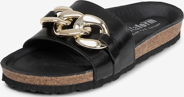 Mule VITAFORM en noir : devant