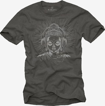 MAKAYA Shirt in Grey: front