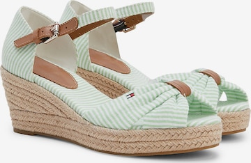 TOMMY HILFIGER Sandale in Grün