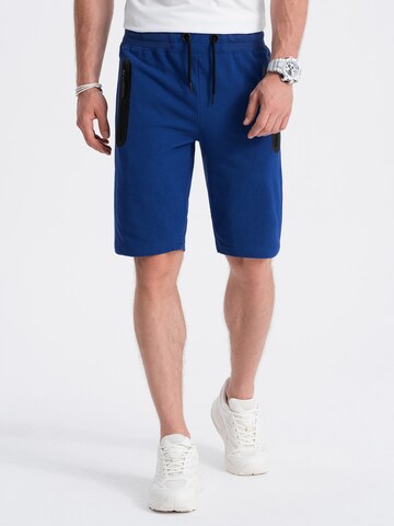 Ombre Regular Shorts 'W239' in Blau: predná strana