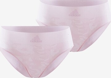 Slip ' High Brief ' ADIDAS ORIGINALS en rose : devant