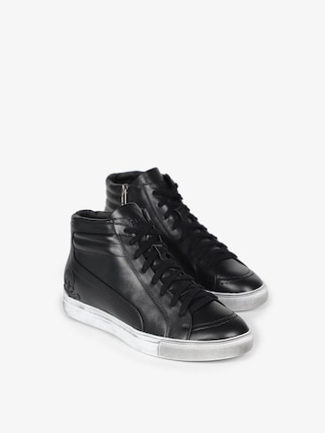 Scalpers High-Top Sneakers in Black