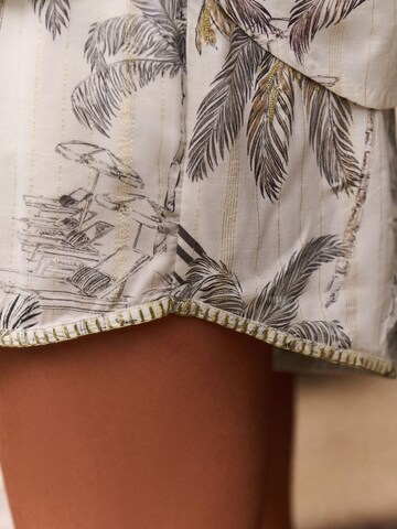 Wide leg Pantaloni di B by Ted Baker in bianco