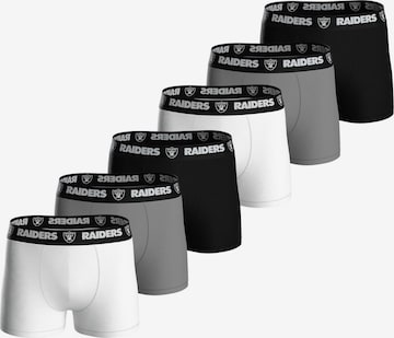 Boxers 'Las Vegas Raiders' Huddle en gris : devant