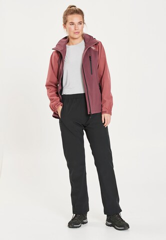 Weather Report Regular Outdoor trousers 'Camelia' in Black