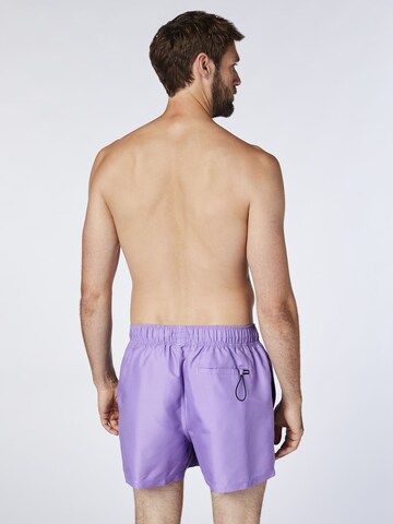 CHIEMSEE Regular Board Shorts in Purple