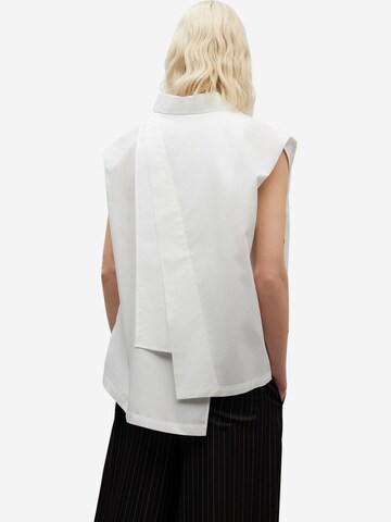 Adolfo Dominguez Blouse in White