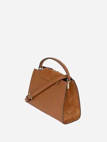 Karl Lagerfeld Handbag 'Karl Lagerfeld Sac à poignée supérieure K/Signature Tan Foncé' in Brown
