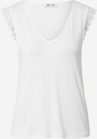 ABOUT YOU Top 'Vivian' in White: front