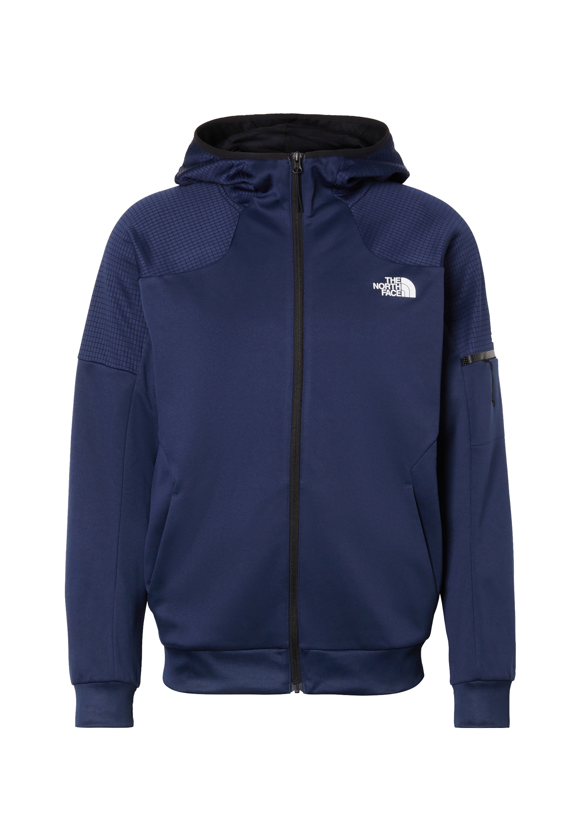 THE NORTH FACE Bluza rozpinana sportowa 'MOUNTAIN ATHLETICS 2.0' w kolorze niebieski: przód