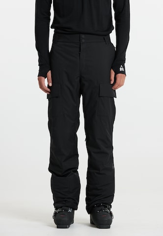 SOS Regular Outdoor Pants 'Keilberg' in Black: front