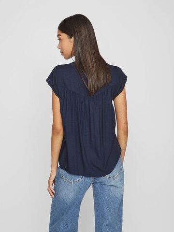 VILA Blouse in Blauw